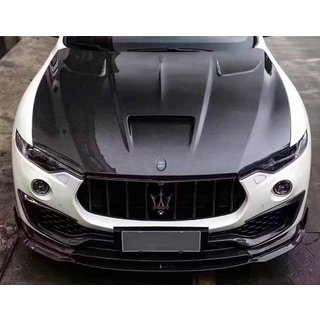 Pokrov motorja Mansoru (pravi karbon) Maserati Levante 2016–