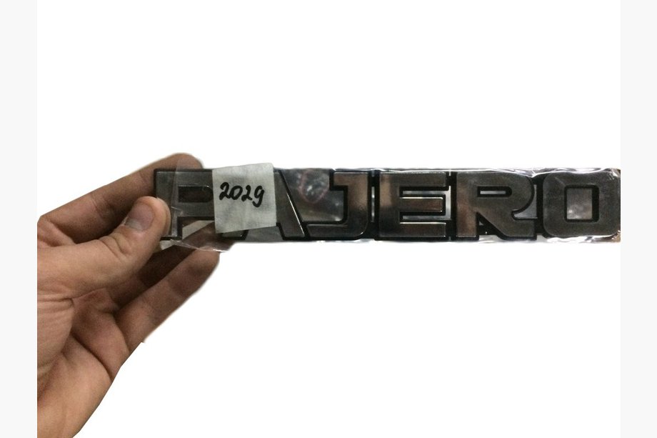 Mitsubishi Pajero Wagon IV 2006–2021 Napis 23 cm x 3,5 cm (Turčija) Image