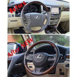 Volan komplet (imitacija lesa) Lexus LX570/450d 2008–2022 fotografija 2