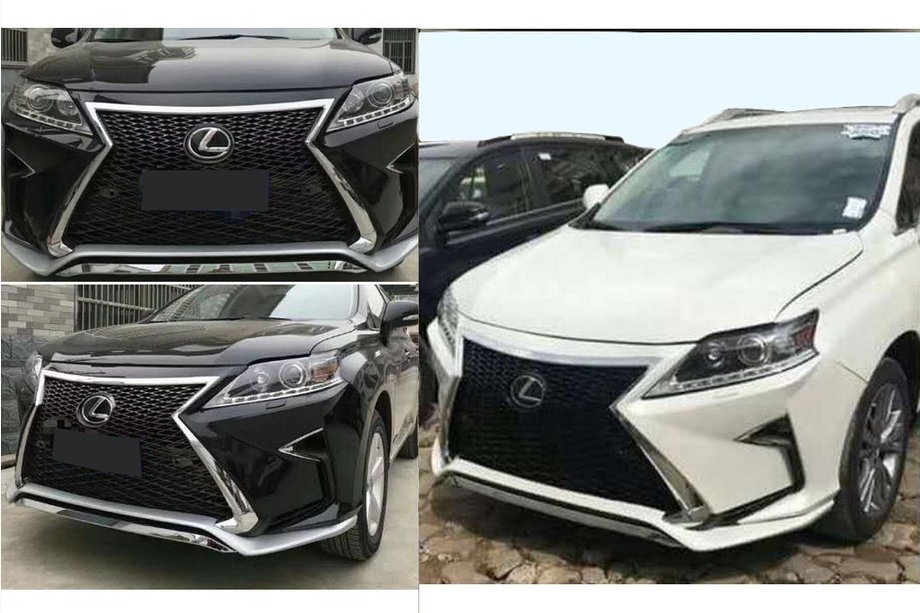 Lexus RX 2009–2015 Sprednji lip spojler (za nadgradnjo) Image