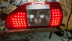 Mercedes Sprinter W901/902/903/904/905 1995–2006 LED zadnje luči (2 kosa) fotografija 5