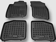 Volkswagen Caddy 2010–2015 Gumijaste preproge za notranjost z robom (RezavPlast) fotografija 1