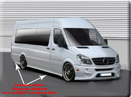 Mercedes Sprinter W906 2006–2018 Športni stranski pragovi (za lakiranje) fotografija 3