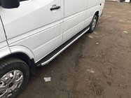 Mercedes Sprinter W901/902/903/904/905 1995–2006 Stranski pragovi King (2 kosa, aluminij) Srednja medosna razdalja fotografija 2