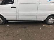 Mercedes Sprinter W901/902/903/904/905 1995–2006 Stranski pragovi King (2 kosa, aluminij) Srednja medosna razdalja fotografija 3