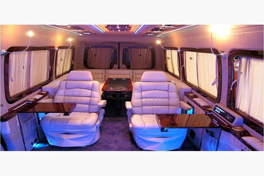 Mercedes Sprinter W906 2006–2018 Okvirji za avtomobilska okna Brez površinske obdelave Image