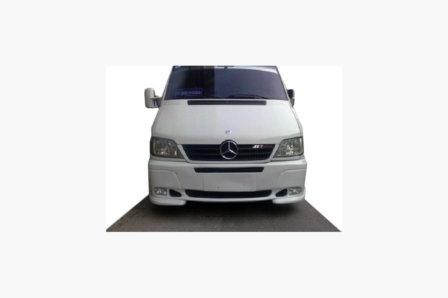 Mercedes Sprinter W901/902/903/904/905 1995–2006 Obloga sprednjega odbijača za 2 žarometa (CDI, za lakiranje) Fotografija 2