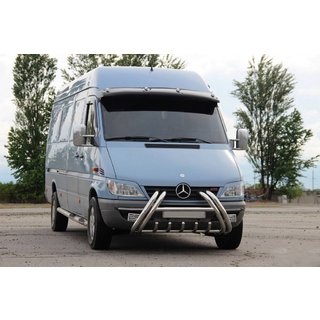 Prednji zaščitni lok (bullbar) Kelebek WT011 (nerjaveče jeklo) Mercedes Sprinter W901/902/903/904/905 1995–2006 fotografija 1