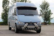 Mercedes Sprinter W901/902/903/904/905 1995–2006 Prednji zaščitni lok (bullbar) Kelebek WT011 (nerjaveče jeklo) fotografija 1