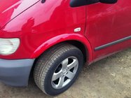 Mercedes Vito W638 1996–2003 Obloge kolotekov (sprednje, za lakiranje) fotografija 1