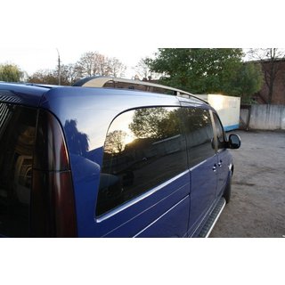 Črne strešne vzdolžne letve ELITE (plastična noga) Mercedes Viano 2004–2014 fotografija 2