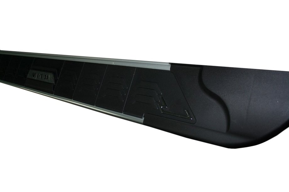 Mercedes Vito W638 1996–2003 Stranske stopnice RedLine Black (2 kosa, aluminij) Image