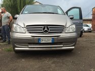Mercedes Viano 2004–2014 Sprednji zaščitni lok ST014 (nerjavno jeklo) 60/42 mm fotografija 7
