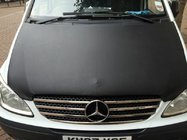 Mercedes Vito W639 2004–2014 Prevleka za pokrov motorja (umetno usnje) fotografija 1
