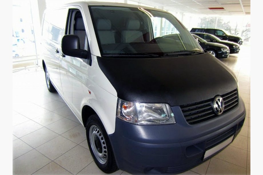 Volkswagen T5 Transporter 2003–2010 Prevleka za pokrov motorja (umetno usnje) Fotografija 1