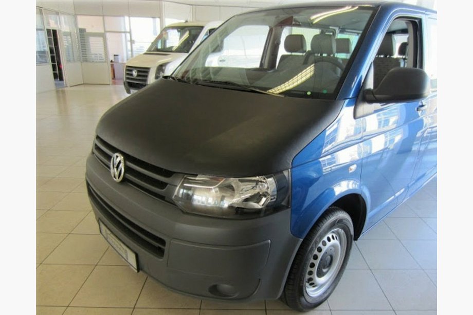 Volkswagen T5 2010–2015 Prevleka za pokrov motorja (umetno usnje) Fotografija 1