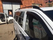 Mercedes Viano 2004–2014 Črne strešne vzdolžne letve Skyport (iz masivne kovine) fotografija 3