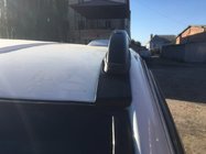 Mercedes Viano 2004–2014 Črne strešne vzdolžne letve Skyport (iz masivne kovine) fotografija 4
