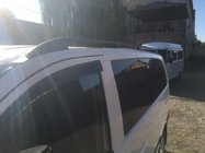Mercedes Viano 2004–2014 Črne strešne vzdolžne letve Skyport (iz masivne kovine) fotografija 12