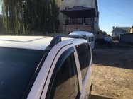 Mercedes Viano 2004–2014 Črne strešne vzdolžne letve Skyport (iz masivne kovine) fotografija 18