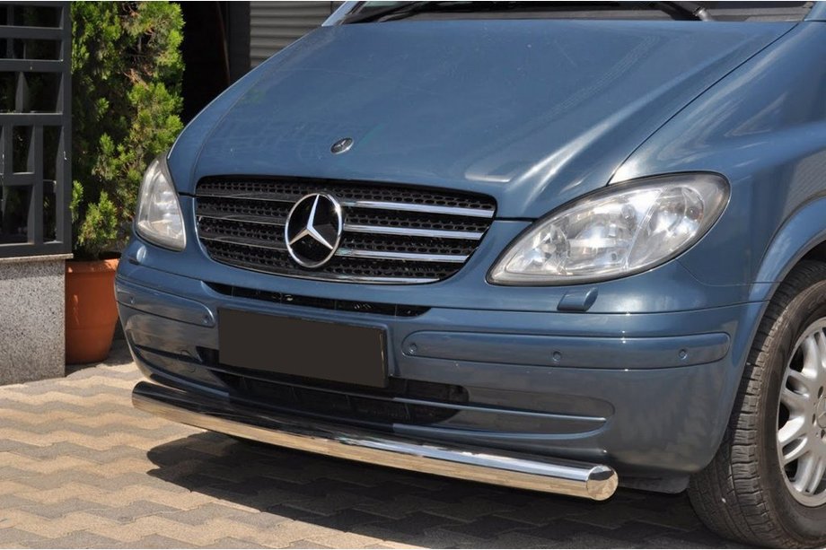 Mercedes Viano 2004–2014 Sprednji zaščitni lok ST008 (nerjavno jeklo) 2004-2011, 70 mm Image