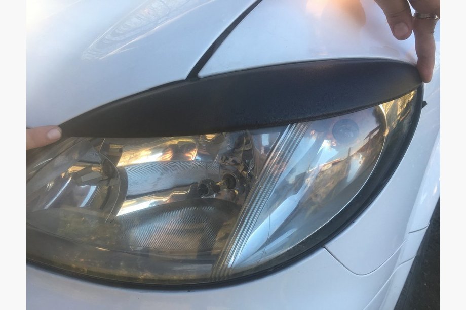 Mercedes Vito W639 2004–2014 Ravne veke za žaromete (2004-2010, 2 kosa, plastika) Fotografija 6