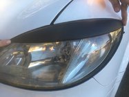 Mercedes Vito W639 2004–2014 Ravne veke za žaromete (2004-2010, 2 kosa, plastika) Mat črna fotografija 6