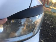 Mercedes Vito W639 2004–2014 Ravne veke za žaromete (2004-2010, 2 kosa, plastika) Mat črna fotografija 7