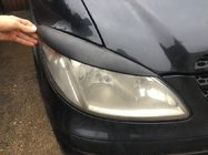 Mercedes Vito W639 2004–2014 Ravne veke za žaromete (2004-2010, 2 kosa, plastika) Mat črna fotografija 16