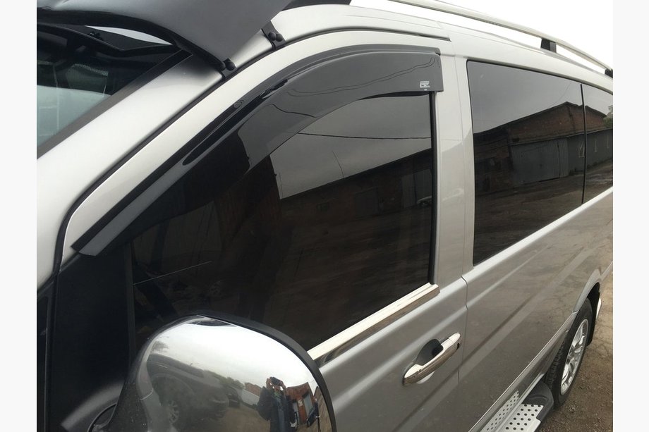 Mercedes Vito W639 2004–2014 Deflektorji oken (2 kos, DD, vstavni) Image