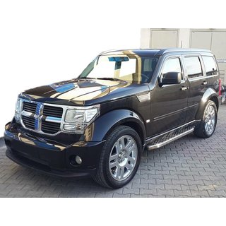 Stranske stopnice BlackLine (2 kos, aluminij) Dodge Nitro 2006–2011
