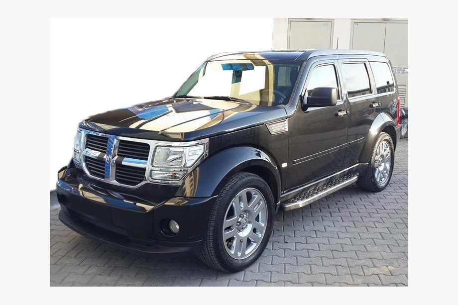 Dodge Nitro 2006–2011 Stranske stopnice BlackLine (2 kos, aluminij) Image