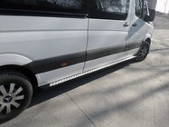Volkswagen Crafter 2006–2016 Stranske stopnice DOT-Line (2 kos, aluminij) fotografija 1