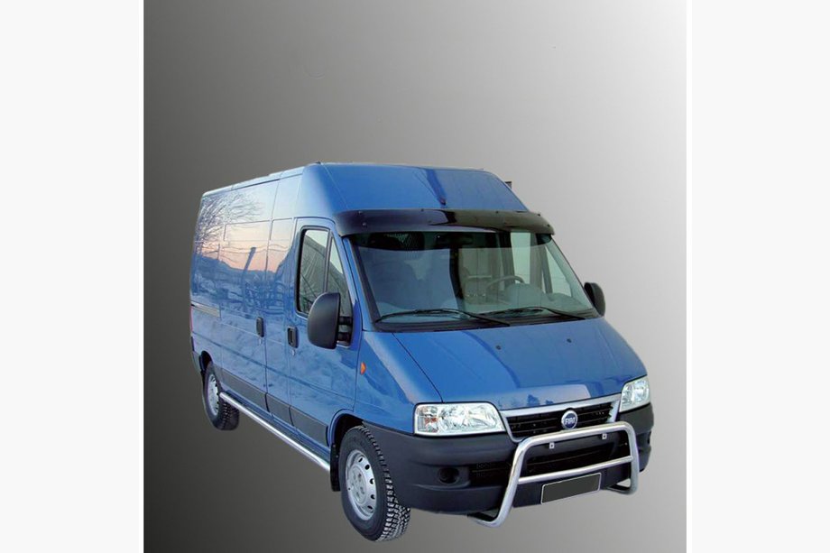 Fiat Ducato 1995–2006 Vizir na vetrobransko steklo (črn sijaj, 5 mm) Image