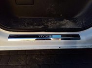 Opel Vivaro 2001–2015 Zaščitne letve pragov vrat Laser-style (2 kosa, jeklo) fotografija 2