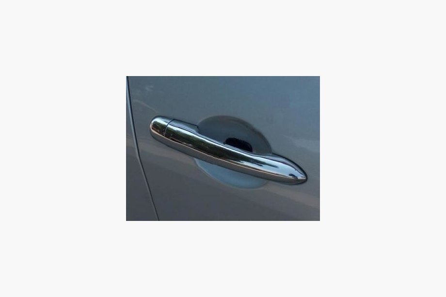 Renault Megane II 2004–2009 Kromirane obloge kljuk vrat (4 kosi, nerjavno jeklo) Image