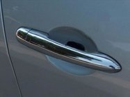 Renault Megane II 2004–2009 Kromirane obloge kljuk vrat (4 kosi, nerjavno jeklo) fotografija 1