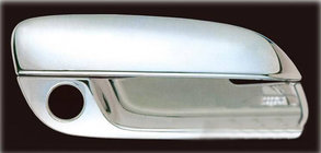 Hyundai Elantra (XD) 2000–2011 Kromirane prevleke za kljuke vrat (8 kosov, plastika) fotografija 1