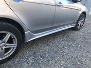 Mitsubishi Lancer X 2008– Stranski pragovi (2 kosa, za lakiranje) fotografija 1