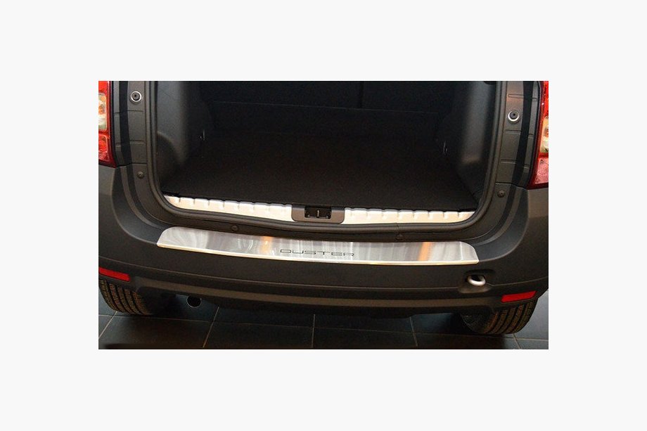 Renault Duster 2008–2017 Zaščitna letev za zadnji odbijač Nataniko z zavihkom (nerjaveče jeklo) Image