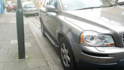 Volvo XC90 2002–2014 Stranske stopnice RedLine V1 (2 kos, aluminij) fotografija 1
