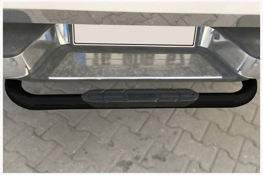 Mercedes X class 2017–2020 Zadnji zaščitni lok Omsa (črn, 76 mm) Image