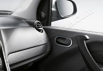 Mercedes Citan 2013–2021 Okrasni okvir notranjih kljuk (2 kos, nerjavno jeklo) fotografija 2