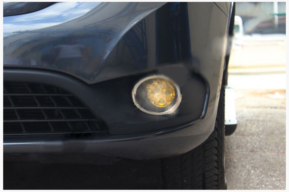 Mercedes Citan 2013–2021 Okvir meglenk (2 kosa, nerjaveče jeklo) Image