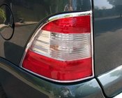 Mercedes ML W163 1997–2005 Pokrovi zadnjih luči (2 kosa, plastika) fotografija 1