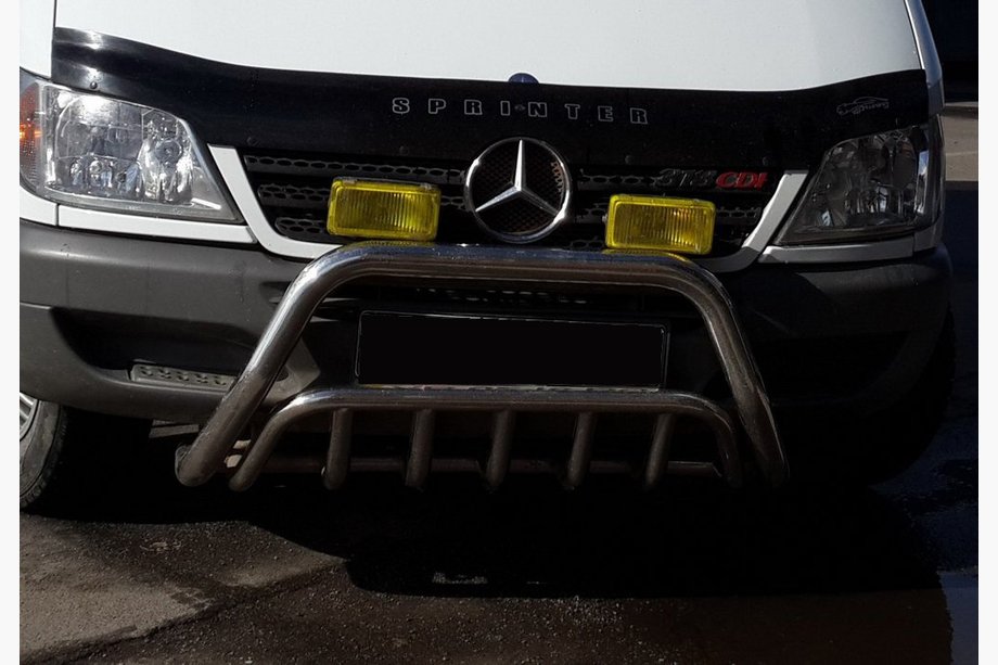 Mercedes Sprinter W901/902/903/904/905 1995–2006 Sprednji zaščitni lok WT002 (nerjaveče jeklo) Image