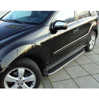Stranske stopnice BlackLine (2 kosa, aluminij) fotografija 1