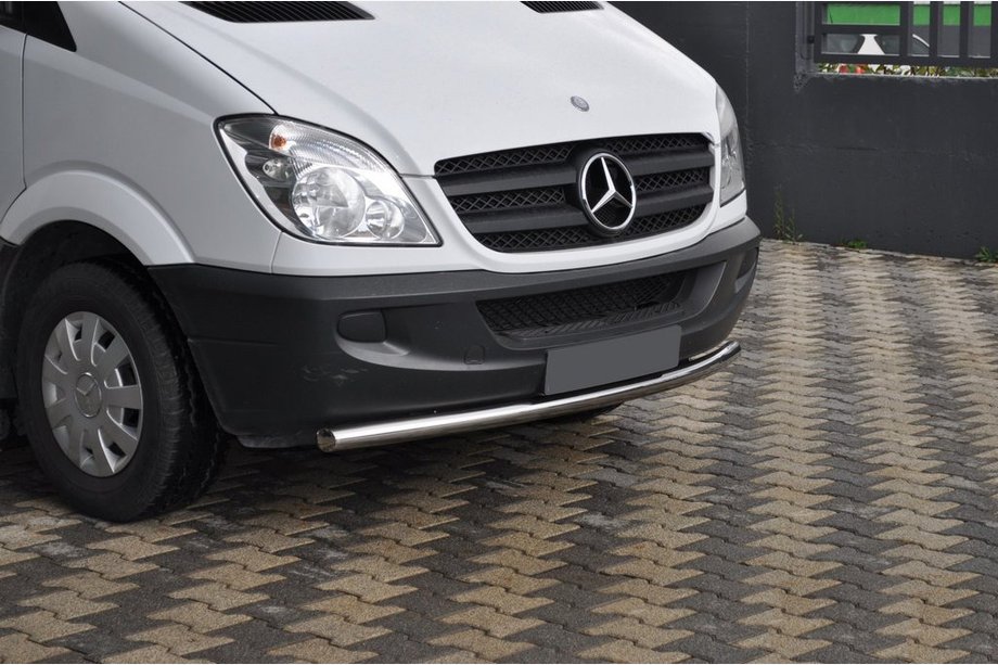 Mercedes Sprinter W906 2006–2018 Sprednja spodnja zaščitna cev ST008 (nerj.) 2006-2013, 70 mm Image