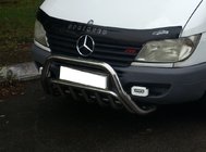 Mercedes Sprinter W901/902/903/904/905 1995–2006 Sprednji zaščitni lok WT002 (nerjaveče jeklo) fotografija 3