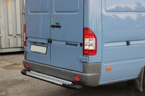 Mercedes Sprinter W901/902/903/904/905 1995–2006 Zadnji zaščitni lok Allmond (aluminij) fotografija 1